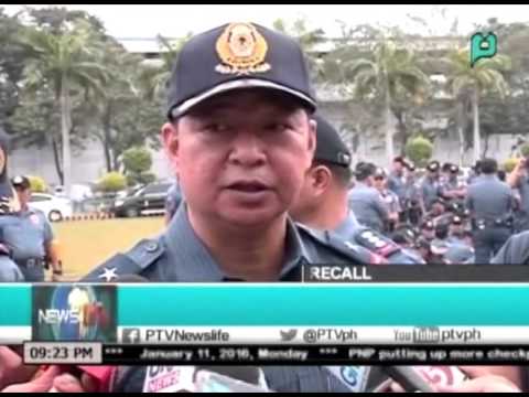 NewsLife: PNP-PSPG recalls police security escorts || Jan. 11, 2015