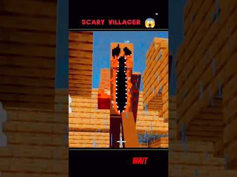 Terrifying Villager Encounter in Minecraft