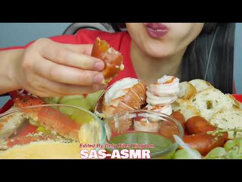 Asmr Seafood Cheese Fondue* (King Crab Lobster Prawns...