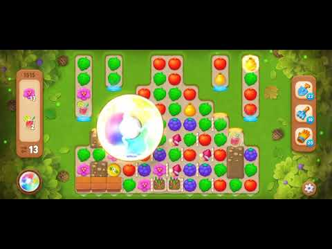 Gardenscapes Level 1515 [No booster] #powerseekers #gardenscapesgame #tranding #androidgameplay