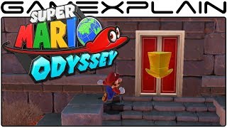 Super Mario Odyssey - Jaxi & Exploring Holes & Hidden Hat Doors in Sand Kingdom (Gameplay)