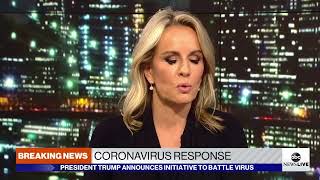 President Trump gives update on coronavrius with CDC officials