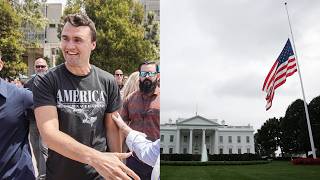 Donald Trump orders American flag be flown at half-mast across the US in honour of Charlie Kirk