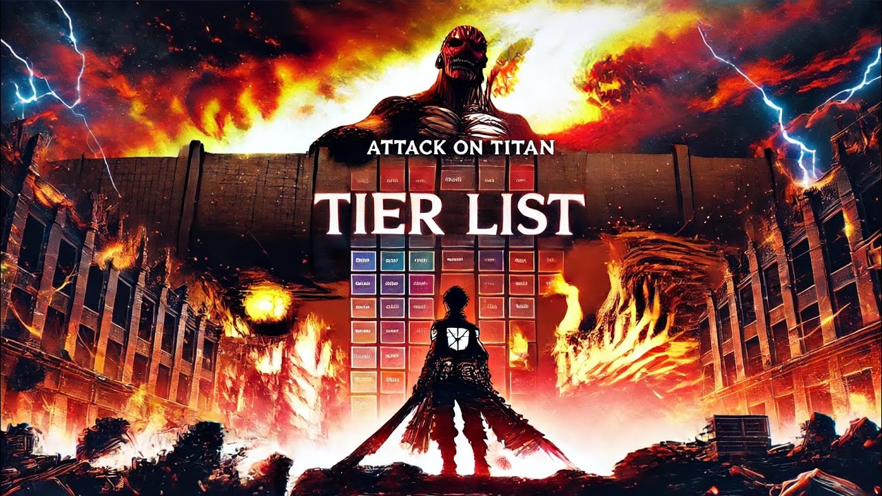 Attack on Titan TierList Who’s on Top?!