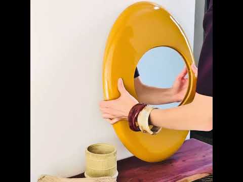 Video Vinta - Miroir en aluminium 39,5x51cm