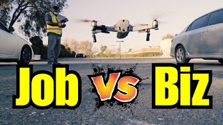 Drone Job Vs Drone Business