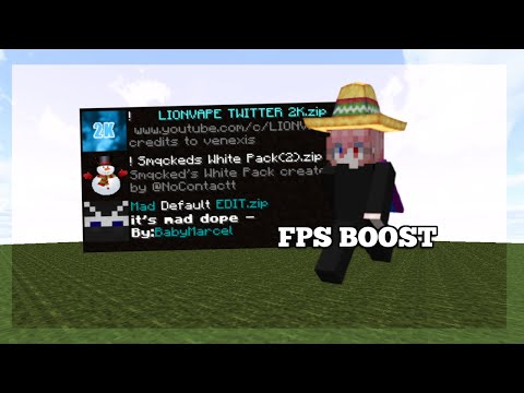 BOOST FPS with 16x16 TEXTURE PACKS for MINECRAFT PvP!!
