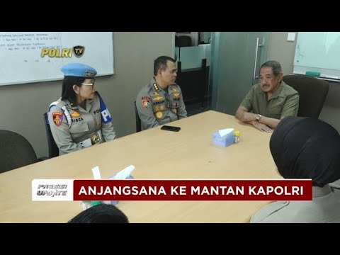 PRESISI UPDATE : POLRI ANJANGSANA KE JENDERAL POLISI (PURN) BIMANTORO 24/06/2024 16.00