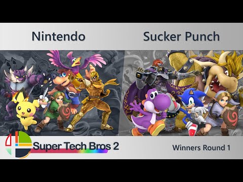 Super Tech Bros. 2 - Nintendo vs Sucker Punch Productions [Winner's Round 1] *Stream*