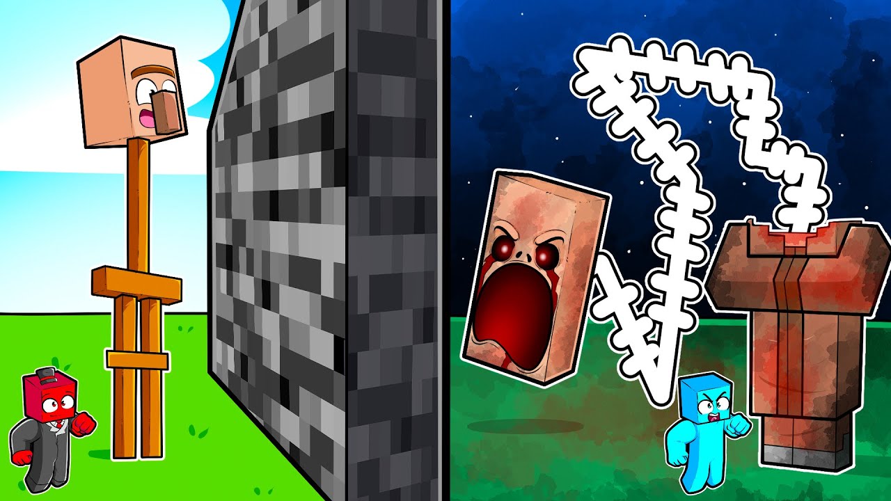 Usei o //entidade para Assustar meu Amigo na Batalha de Construção