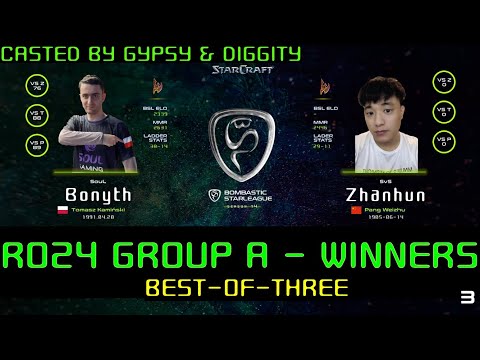 BSL 14 Ro24 Group A - bo3 - 🇵🇱 Bonyth [P] vs 🇨🇳 Zhanhun [P] - CLASH OF TITANS !