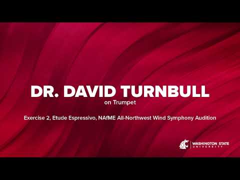 WMEA All-Northwest Wind Symphony Trumpet: Exercise 2, Etude Espressivo