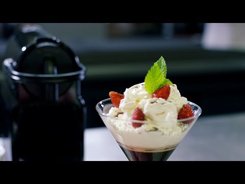 Chef Edgard Bovier’s Recipe: Iced Coffee with Nespresso Kazaar Coffee and Meringue | CH