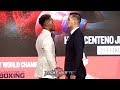 JERMALL CHARLO VS. HUGO CENTENO - FULL FACE OFF VIDEO - SHOWTIME BOXING UPFRONTS