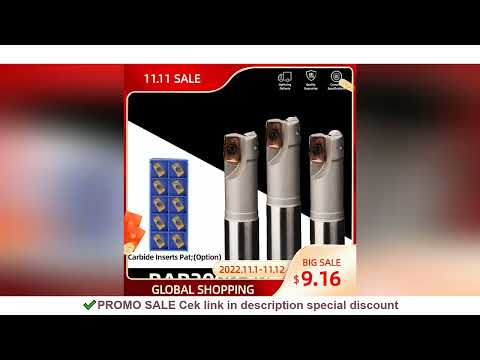 1set BAP300R Milling Cutter APMT1135 Insert Lathe Tool BAP 300R Milling Tool Holder CNC Milling Roug