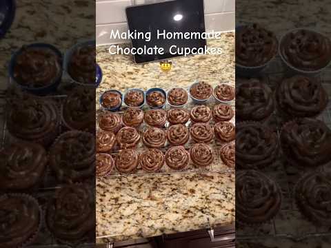 Homemade Chocolate Cupcakes 🍫 🧁