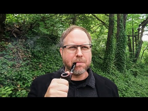 On a sunny day under shade with my Caminetto pipe