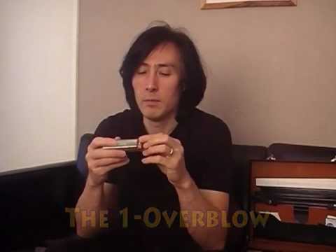 Harmonica Blues Lesson 24 - The 1 Overblow