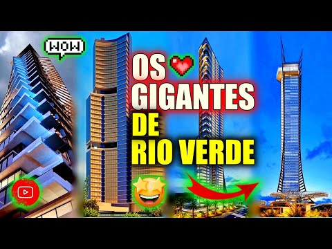 TOP 10 ⭐ OS MAIORES EDIFÍCIOS DE RIO VERDE - GO EM 2025 ⭐ A CAPITAL DO AGRONEGÓCIO #skyscraper