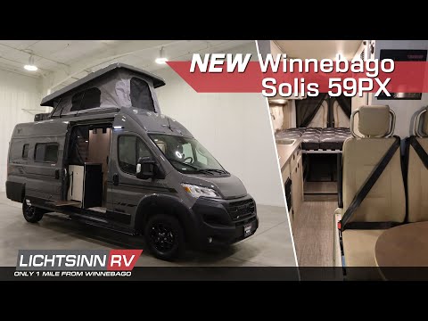 New Winnebago Solis 59PX - Class B Gas Camper Van - LichtsinnRV.com