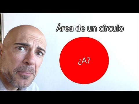 HALLAR EL ÁREA DE UN CÍRCULO CONOCIENDO EL RADIO Y EL DIÁMETRO