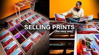 Selling Prints The EASY WAY | How To Drop-Ship Prints (Setup + Passive Income Strategy)