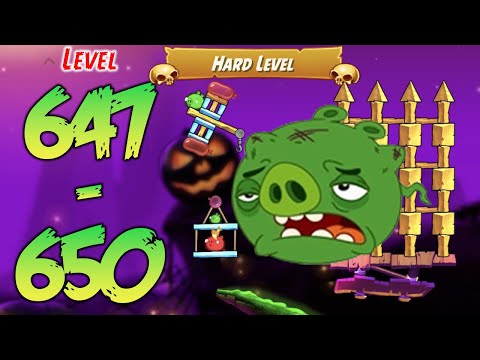 UNLOCK LEVEL 647-650 | ANGRY BIRDS 2 (HARD LEVEL) - MAP Bamboo Forest Madagooscar