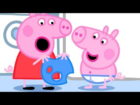 Capa de Peppa Pig Português Brasil 💦 LAVANDO ROUPA | HD | Desenhos Animados