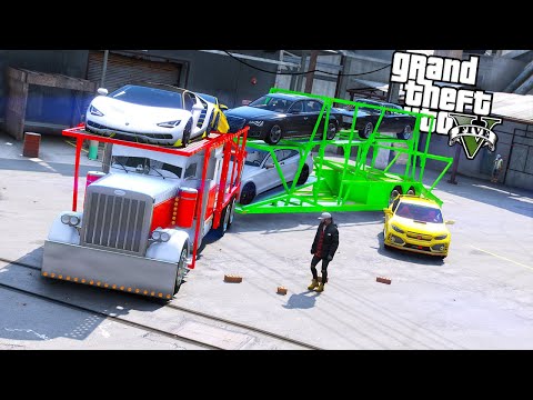 VENDIAMO LE AUTO DI LUSSO RUBATE! - GTA 5 MOD VITA DA GANGSTER (7) #23