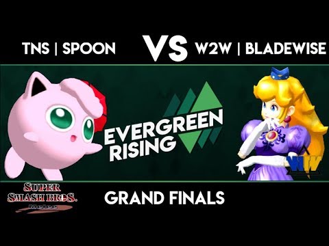 Evergreen Rising #5 - TNS | Spoon vs W2W | Bladewise - Melee Grand Finals