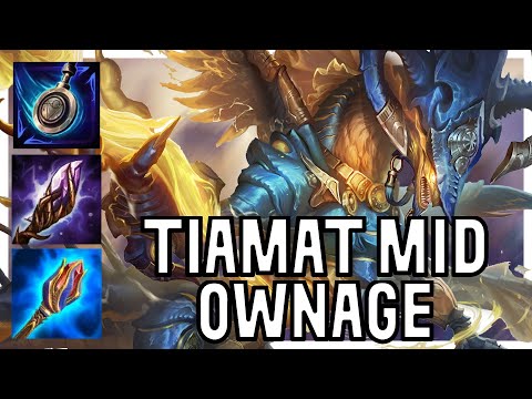 I LOVE THIS MID BUILD - Tiamat Mid Ranked Conquest
