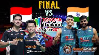 Download lagu 🔴Live. FINAL - LEO/DANIEL (INA) vs (IND) RANKIREDDY/SHETTY - Thailand Open 2026 - Live. Reactions🏸 mp3