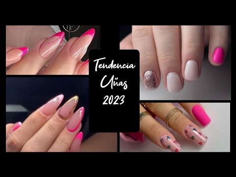 TENDENCIA EN UÑAS 2023/UÑAS EN TENDENCIA 2023 #nails #uñasacrilicas #uñasnaturales #desingnails