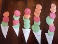 Counting Activity wtih Ice Cream Cones for Children & Kids