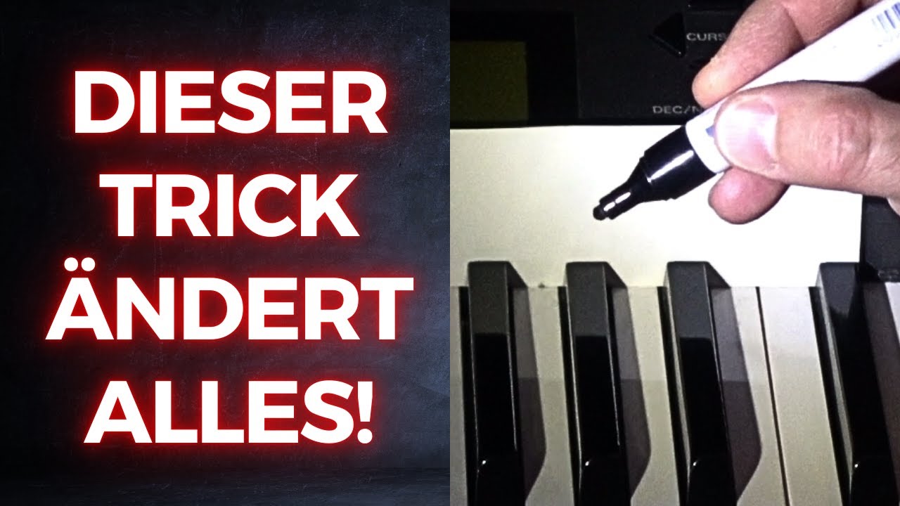 Dieser unglaubliche Trick wird dein Klavierspielen verändern
