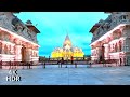 4K HDR Largest Hindu Temple In USA New Jersey BAPS Shri Swaminarayan Mandir Akshardham Temple