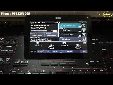 Mưa Bong Bóng - Liên Khúc Cha Cha KBT V5 - SET KBT V5 KORG Pa4x-Pa1000-Pa700