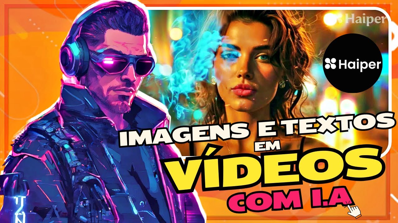 CRIEI UM VIDEO CLIPE INCRÍVEL USANDO O HAIPER.AI