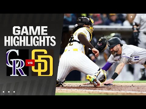 Rockies vs. Padres Game Highlights (5/13/24) | MLB Highlights