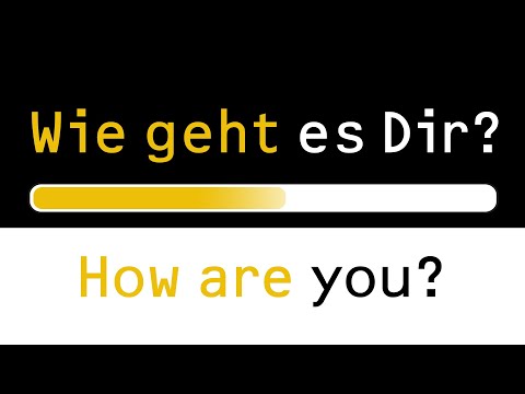 Learn German for beginners! Learn important German words, phrases & grammar - fast! Video