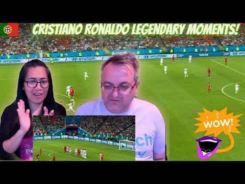 🇩🇰NielsensTV2 REACTS TO 🇵🇹Cristiano Ronaldo Legendary Moments😱💕👏
