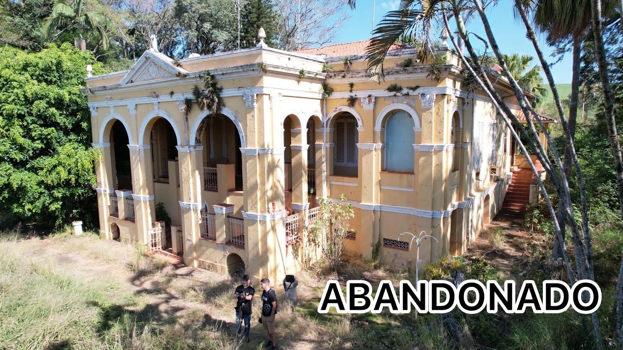 FOI GRAVADA A NOVELA REI DO GADO -  CASARÃO ABANDONADA