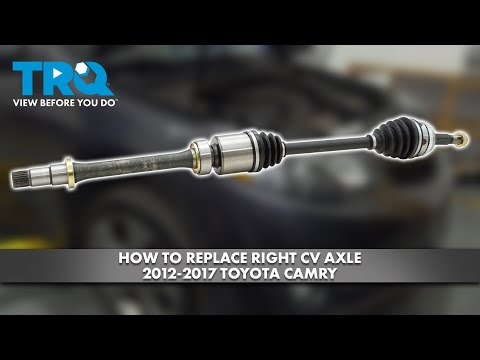 How to Replace Right CV Axle 2012-2017 Toyota Camry