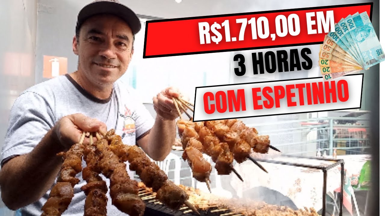 COMO GANHAR DINEIRO COM ESPETINHO - Festas e Eventos