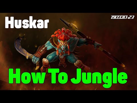 DoTa 2 How To Jungle Huskar Patch 7.23