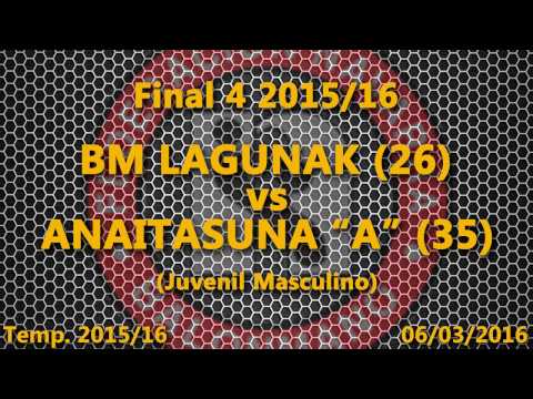 Lagunak - Anaitasuna A | Final 4 Juvenil Masculino 2015/16
