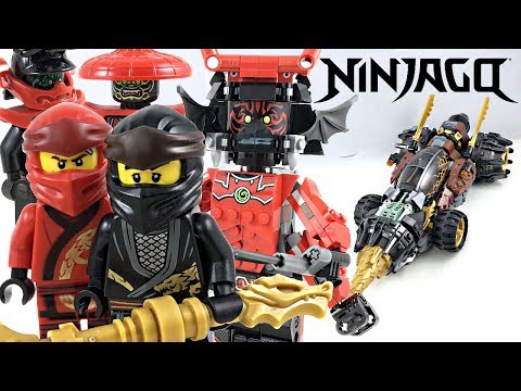 LEGO Ninjago Legacy Cole's Earth Driller review! 2019 set 70669!