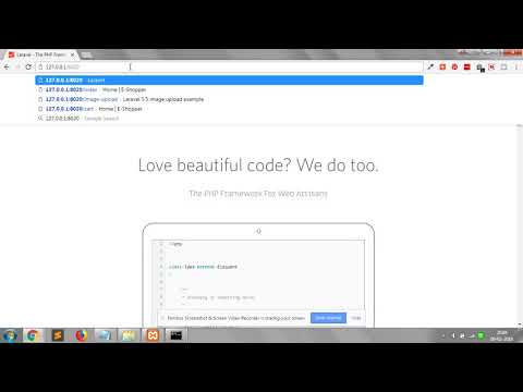 Laravel Tutorial Installing Laravel 5 6 from scratch