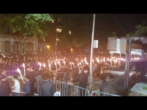 Motzei Shavuos With Satmar Rebbe In Williamsburg- 2017/5777