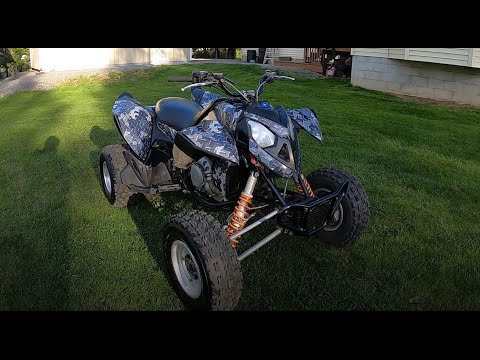 2007 Polaris Outlaw 525 IRS Start-up, Walk-Around and Overview